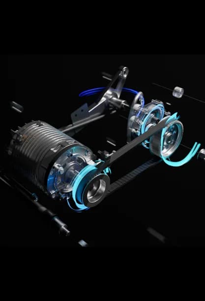 Nexus mid-mount motor