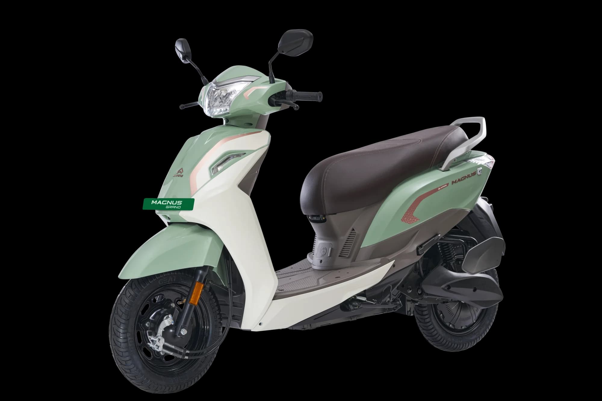 Ampere Magnus Grand in Matcha Green — front
