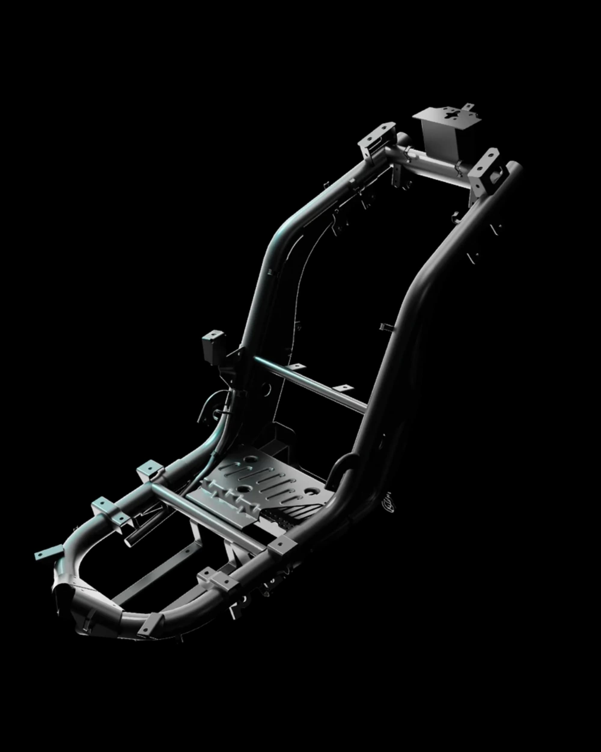 Dual frame steel Chassis